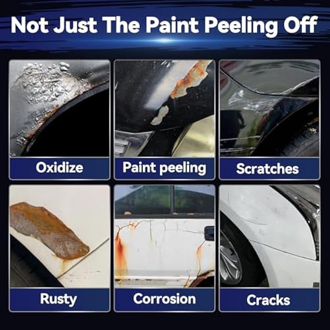 SENVEN CAR BLACK PAINT TOUCH UP CARS SCRATCH REPAIR FOR VEHICLES, RIM HIGH-GLOSS BLACK PAINT PEN 30ML QUICK DRYING AUTOMOTIVE SCRATCH REPAIR, NON-TOXIC 1.5 OZ EASY TO USE - Image 4